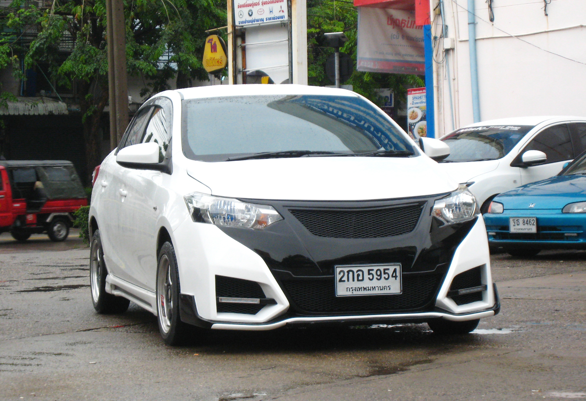 ชุดแต่ง Vios2013-2016 กันชนหน้า Type R